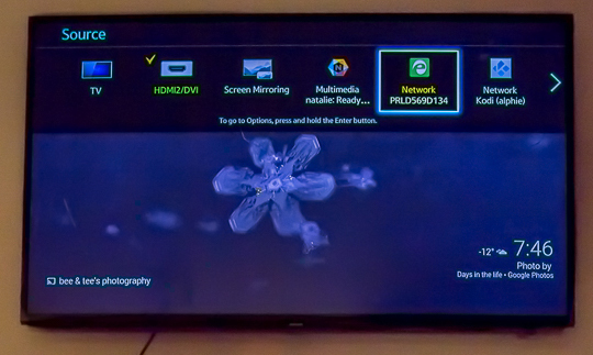 smart tv displayport setup