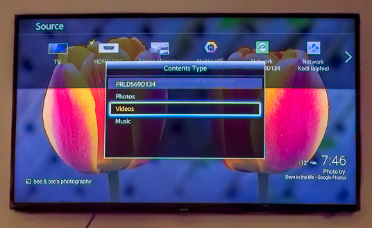 smart tv displayport setup